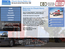 Tablet Screenshot of chuckhenry.net