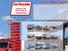 Tablet Screenshot of chuckhenry.com